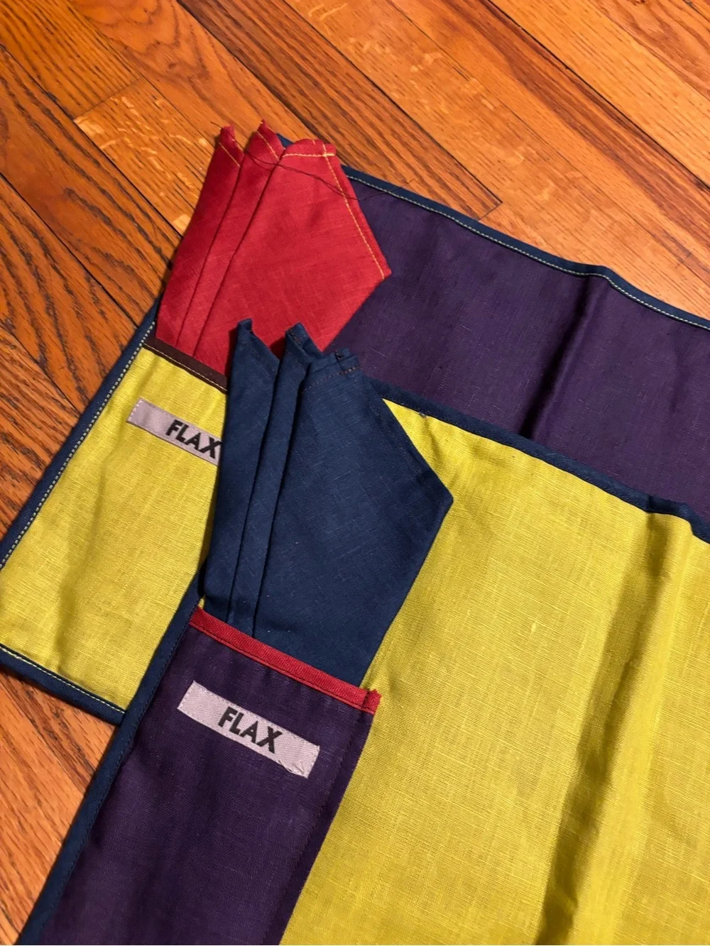 Flax linen placemats